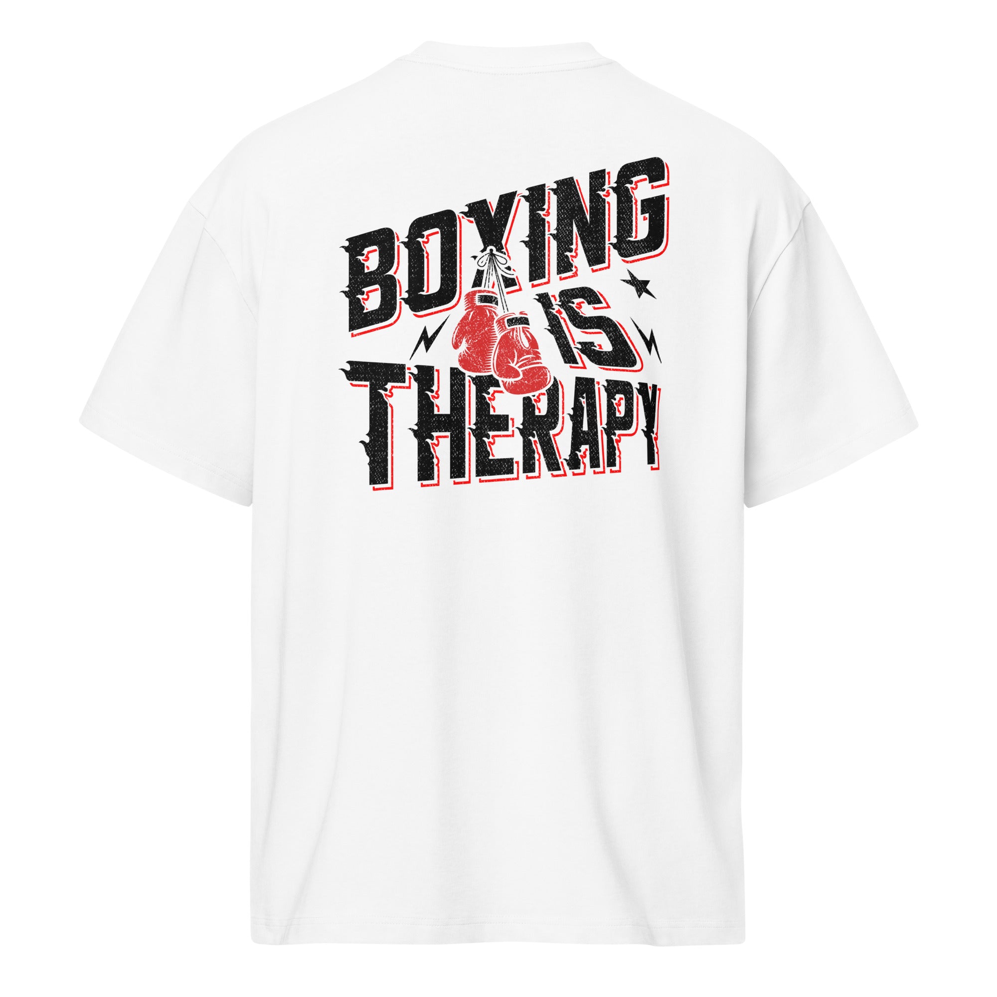 Boxing Is Therapy — Box Tee